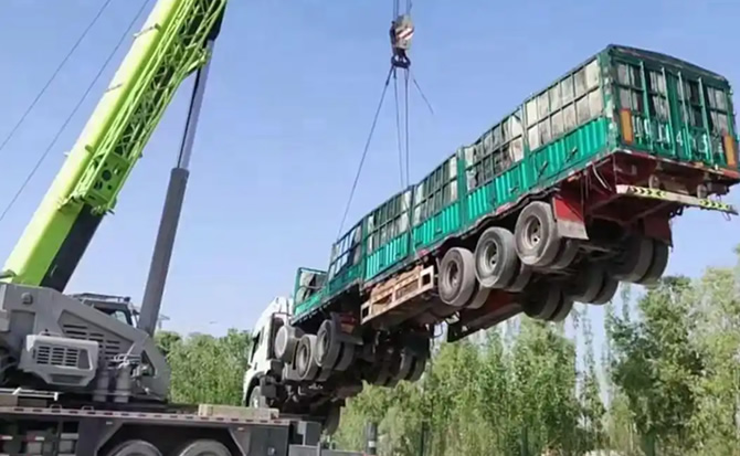修文道路脱困救援案例